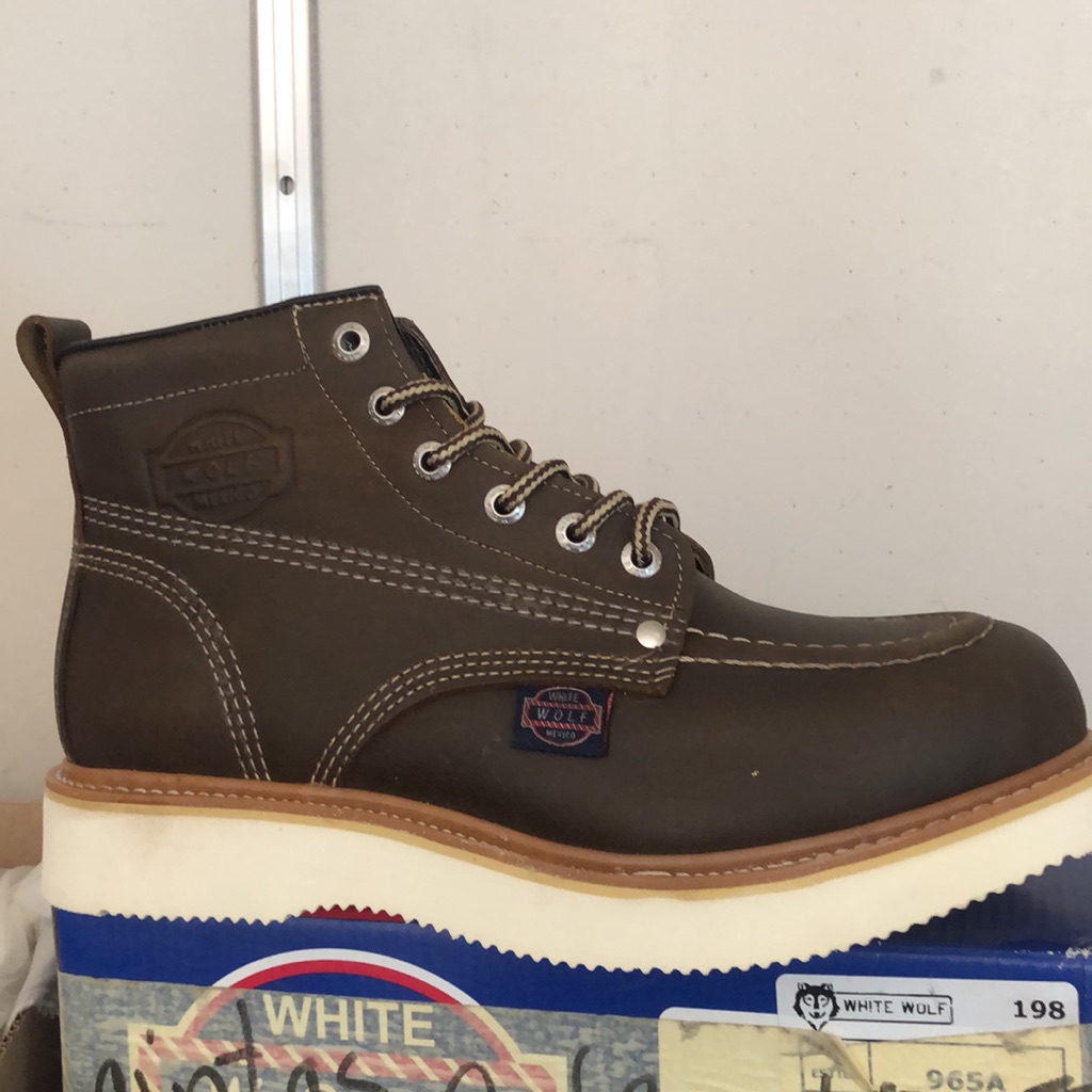 Durable Leather Work Boot